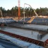 Betonowanie płyty fundamentowej bunkra ZTPOK