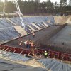 Budowa ZTPOK – wylewanie płyty fundamentalnej rok 2013